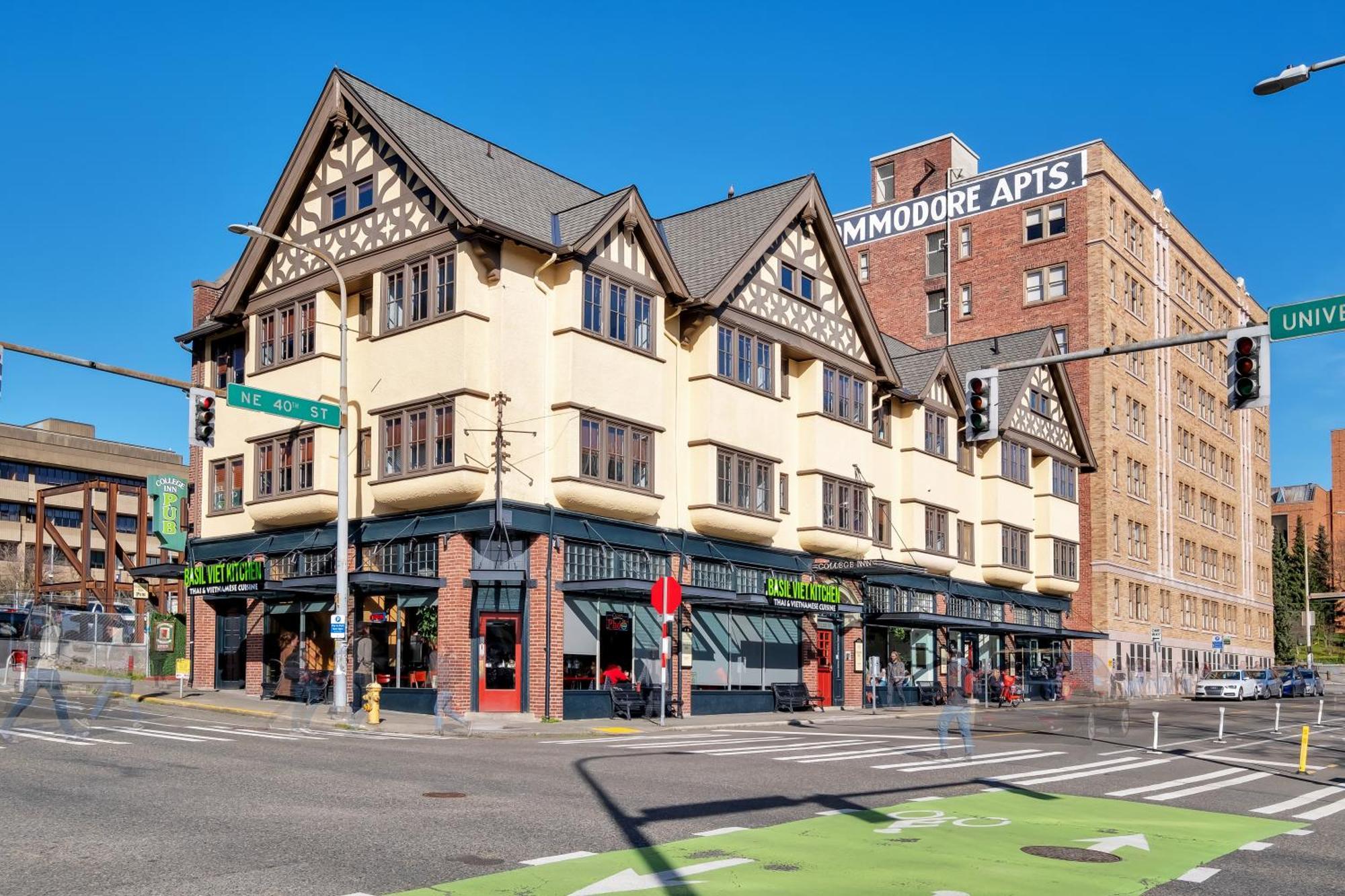 College Inn Hotel Seattle Exterior foto
